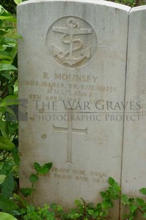 TRINCOMALEE WAR CEMETERY - MOUNSEY, RONALD